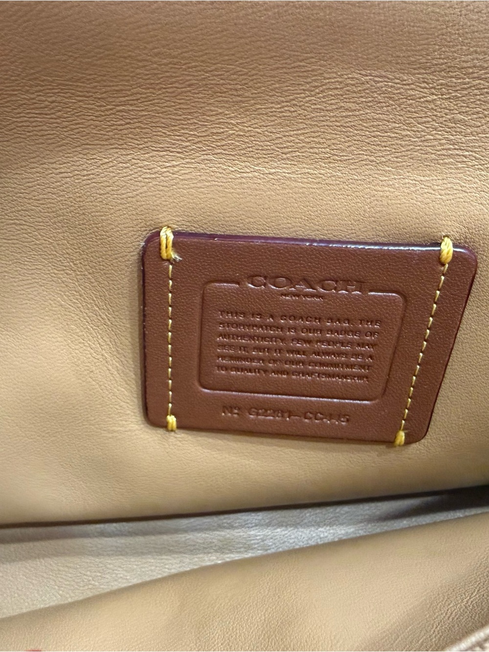 Coach Pillow Tabby Shoulder Bag Shearling 26 - Picture 9 of 15